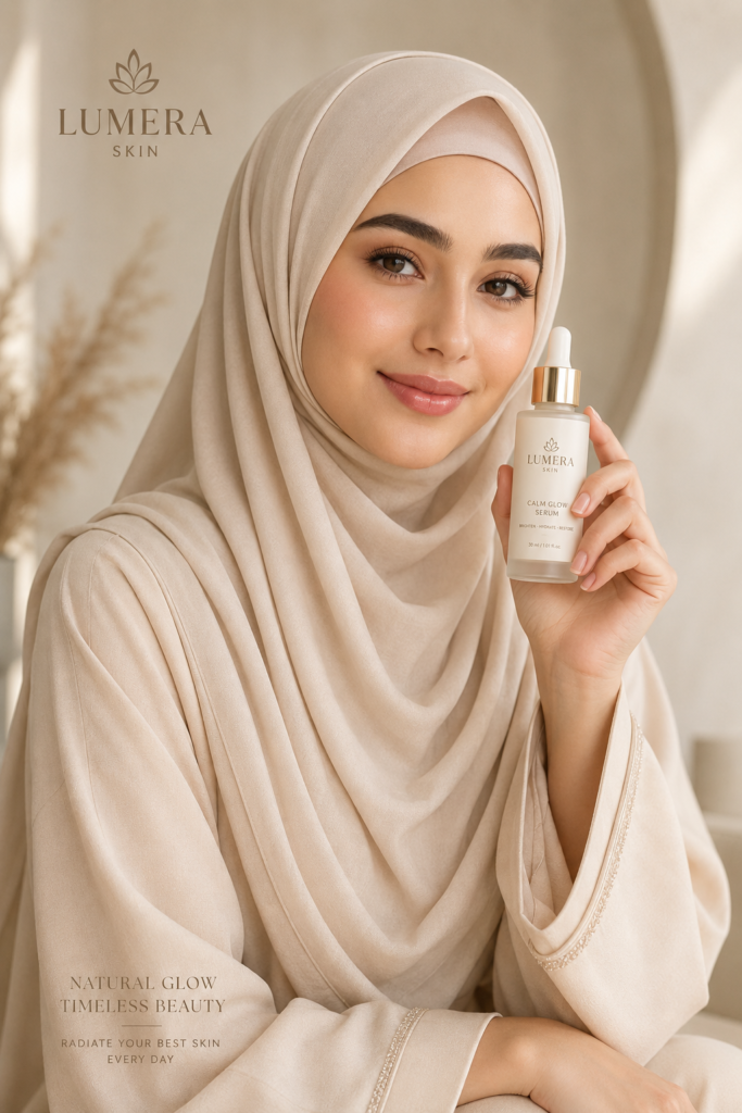 Portrait brand muse Lumera Skin