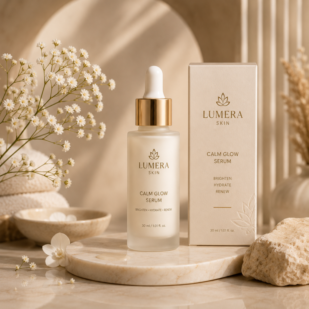 Calm Glow Serum Lumera Skin